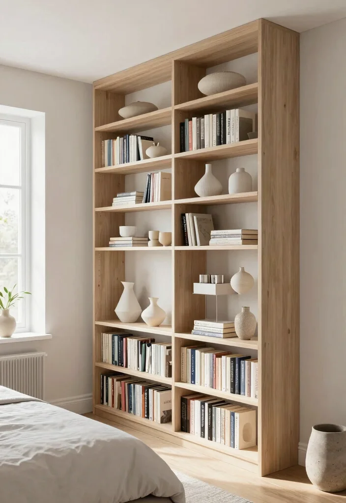 25 Light Bedroom Ideas for a Bright Airy Feel 15. Utilize Vertical Space 0