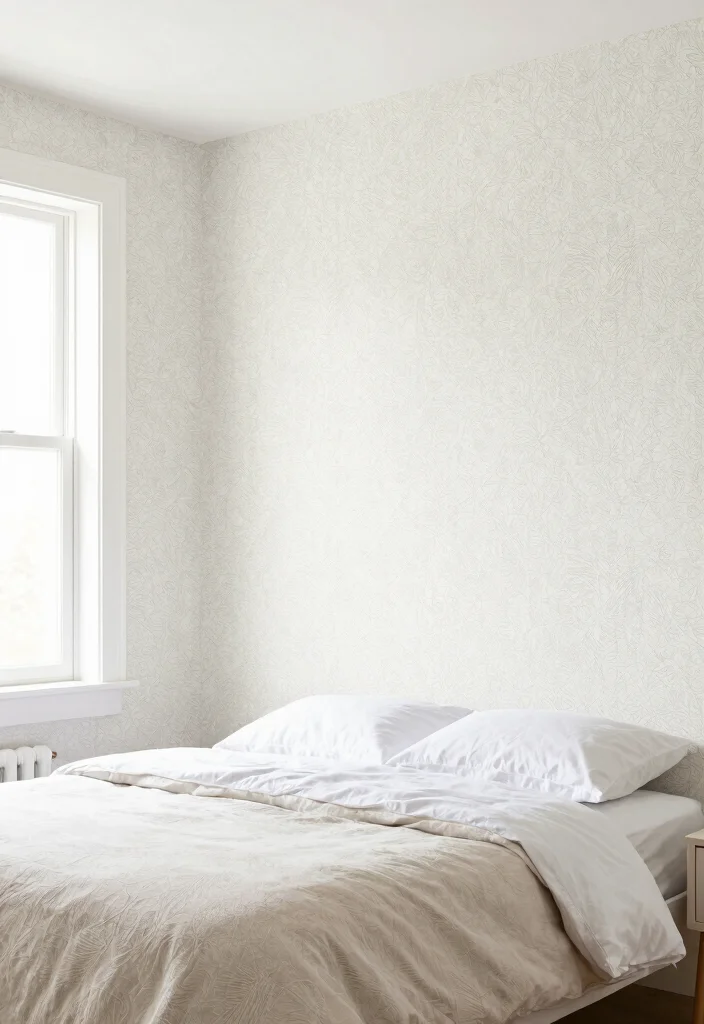 25 Light Bedroom Ideas for a Bright Airy Feel 17. Use Accent Walls Wisely 0