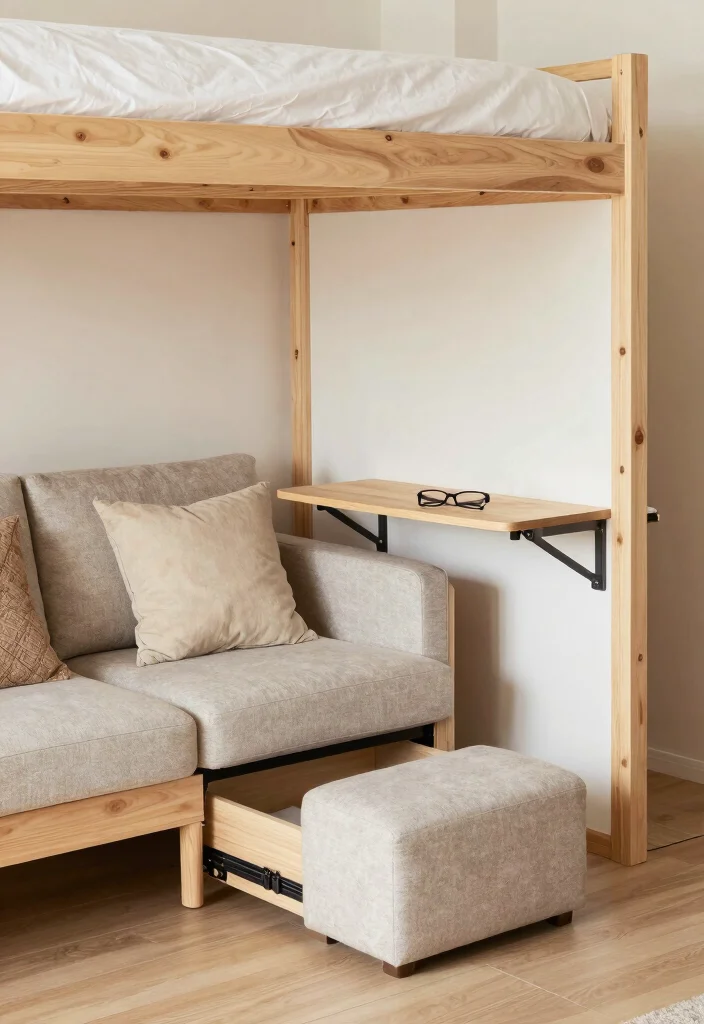 25+ Loft Bedroom Ideas That Maximize Space and Style 12 25 Loft Bedroom Ideas That Maximize Space and Style 2. Multifunctional Furniture 0