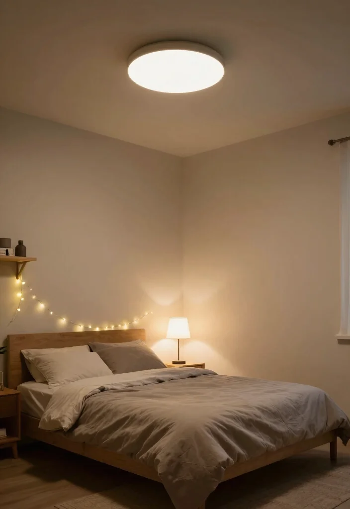 25+ Loft Bedroom Ideas That Maximize Space and Style 27 25 Loft Bedroom Ideas That Maximize Space and Style 7. Adjustable Lighting 0