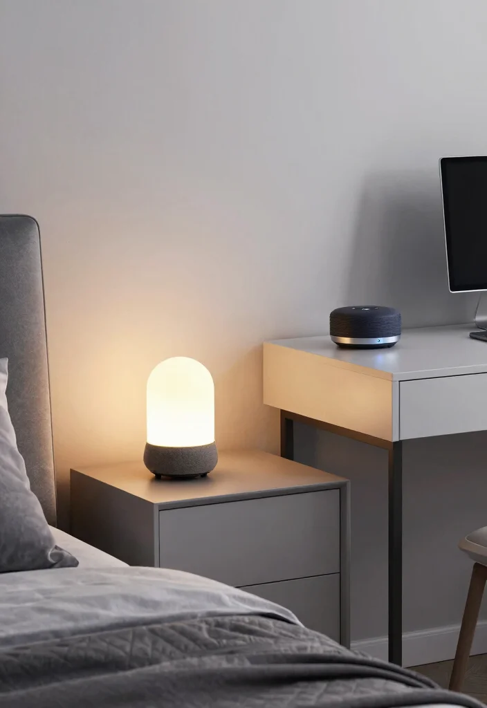 25+ Loft Bedroom Ideas That Maximize Space and Style 28 25 Loft Bedroom Ideas That Maximize Space and Style 8. Smart Tech Integration 0