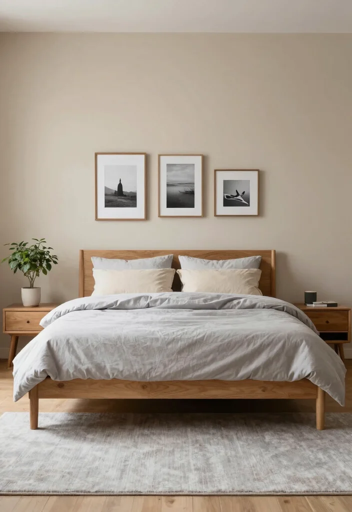 25 Mens Bedroom Ideas That Are Stylish and Modern 1. Neutral Tones for a Calming Atmosphere 0