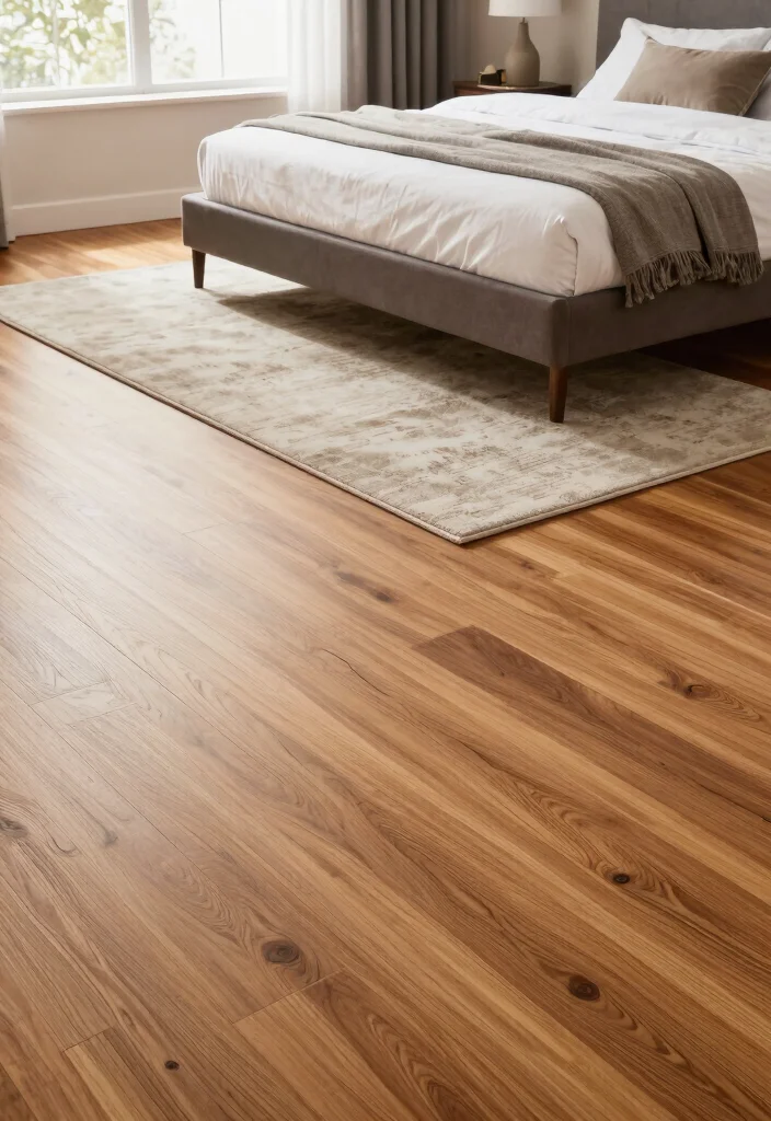 25 Mens Bedroom Ideas That Are Stylish and Modern 14. Warm Wood Floors 0