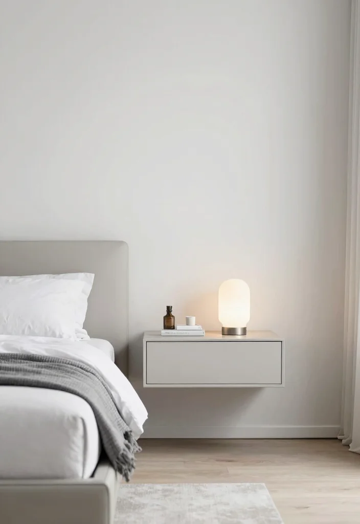 25 Mens Bedroom Ideas That Are Stylish and Modern 23. Floating Nightstands for a Modern Touch 0