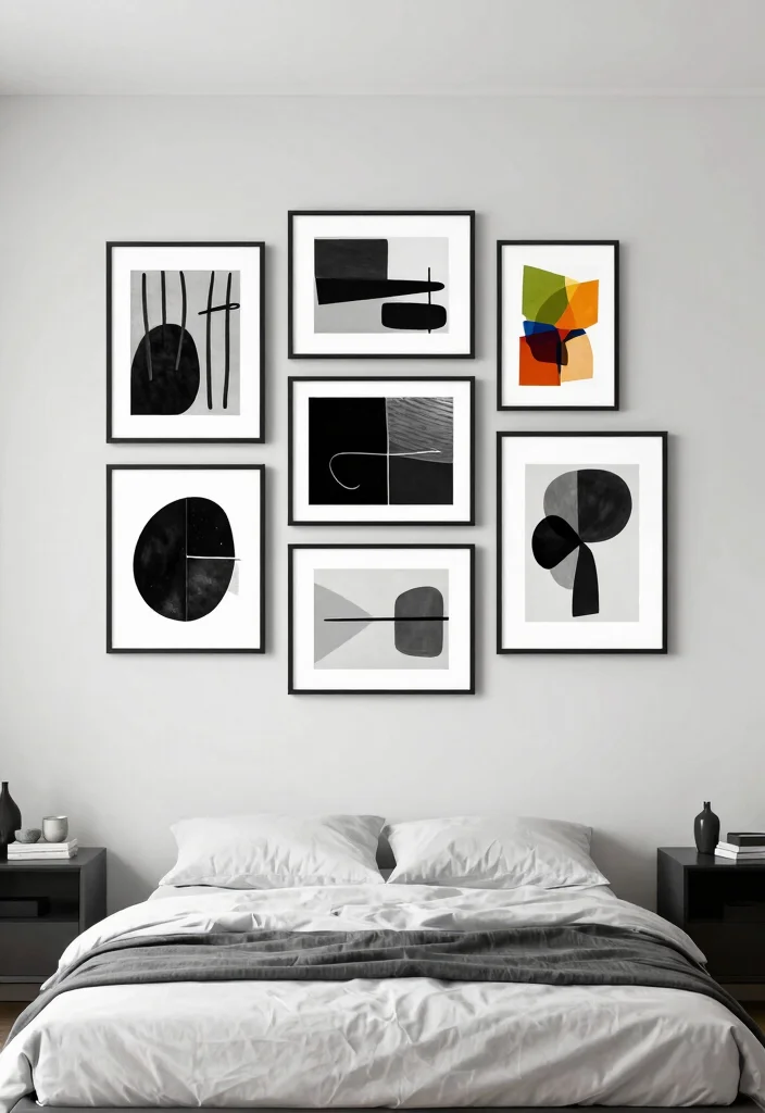 25 Mens Bedroom Ideas That Are Stylish and Modern 4. Personalized Wall Art 0