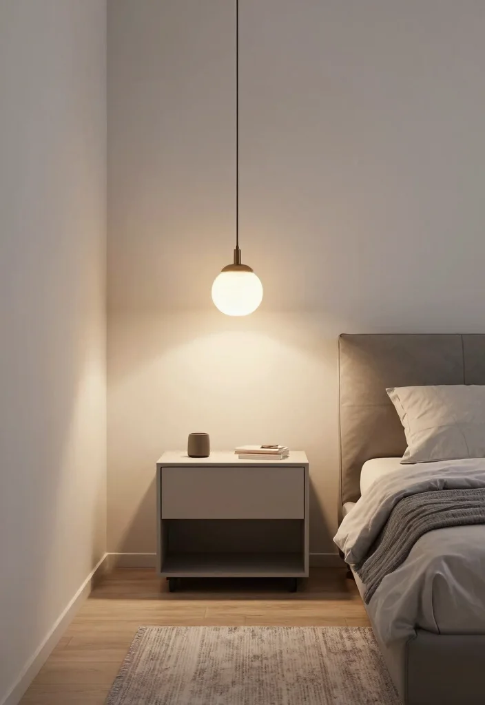 25 Mens Bedroom Ideas That Are Stylish and Modern 5. Functional Yet Stylish Lighting 0