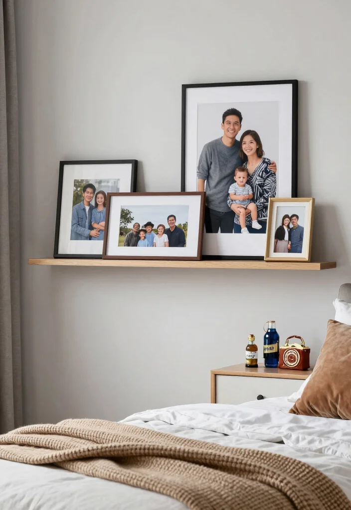 25 Modern Bedroom Ideas That Feel Sleek and Sophisticated 10. Personalized Touches 0