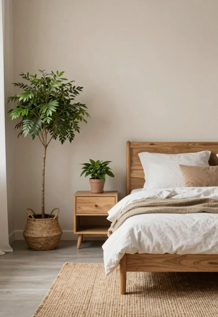 25 Modern Bedroom Ideas That Feel Sleek and Sophisticated 6. Natural Elements and Textures 0