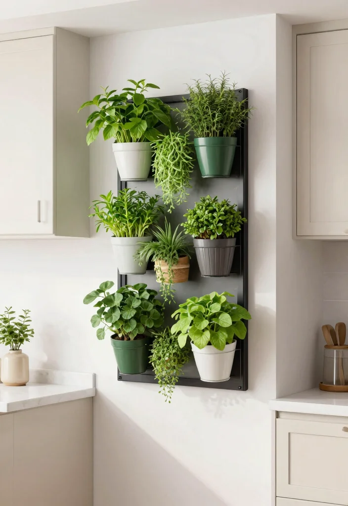 25+ Narrow Kitchen Ideas to Maximize Every Inch 52 25 Narrow Kitchen Ideas to Maximize Every Inch 12. Smart Vertical Gardens 0