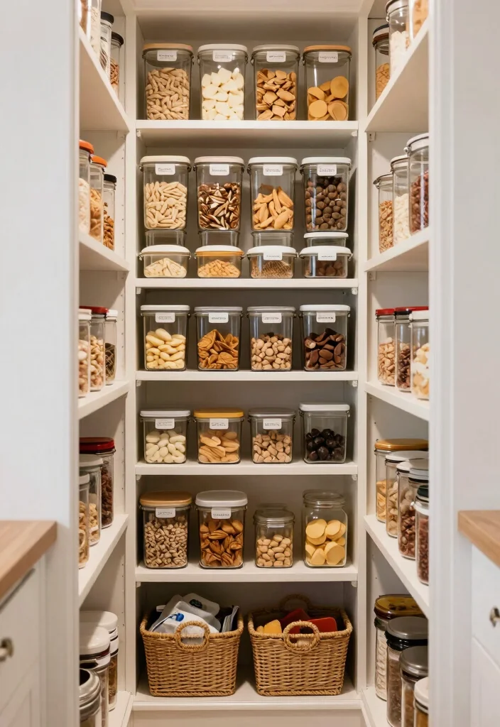 25+ Narrow Kitchen Ideas to Maximize Every Inch 53 25 Narrow Kitchen Ideas to Maximize Every Inch 13. Efficient Pantry Solutions 0