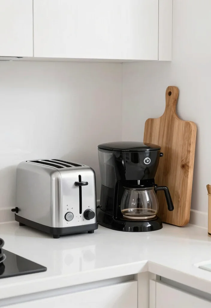 25+ Narrow Kitchen Ideas to Maximize Every Inch 57 25 Narrow Kitchen Ideas to Maximize Every Inch 17. Smart Appliance Arrangement 0