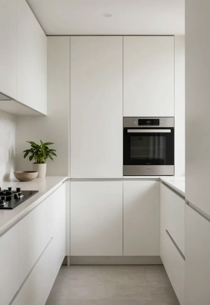 25+ Narrow Kitchen Ideas to Maximize Every Inch 15 25 Narrow Kitchen Ideas to Maximize Every Inch 5. Minimalist Decor 0