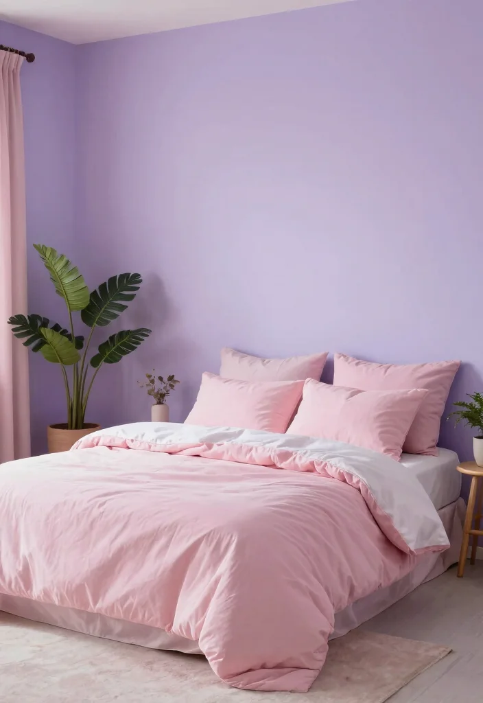 25+ Pink Bedroom Ideas That Are Chic and Playful 73 25 Pink Bedroom Ideas That Are Chic and Playful 23. Pink and Lavender Serenity 0