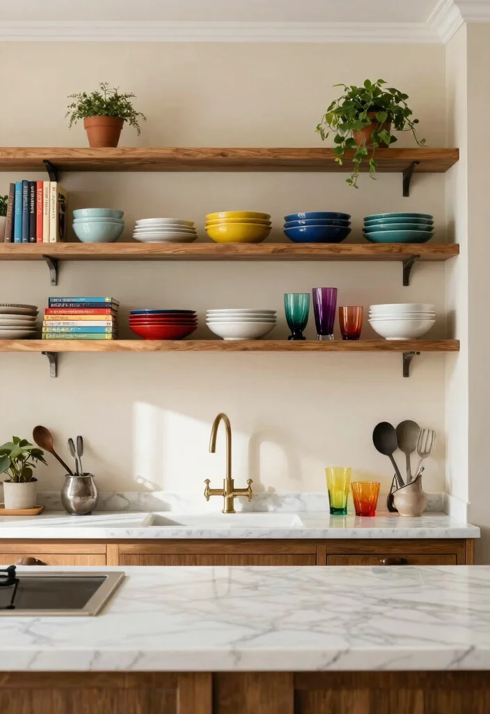 25 Small Galley Kitchen Ideas That Maximize Function 1. Brilliant Open Shelving 0