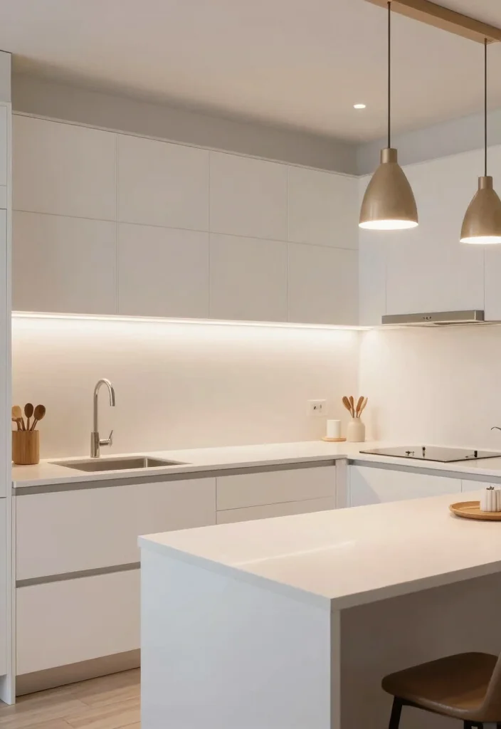 25 Small Galley Kitchen Ideas That Maximize Function 15. Integrated Lighting Solutions 0
