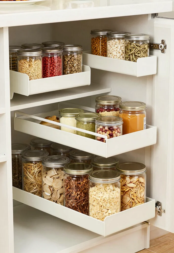25 Small Galley Kitchen Ideas That Maximize Function 21. Smart Pantry Solutions 0