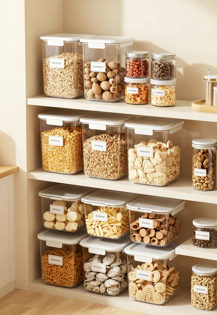 25 Small Galley Kitchen Ideas That Maximize Function 8. Stackable Storage Solutions 0
