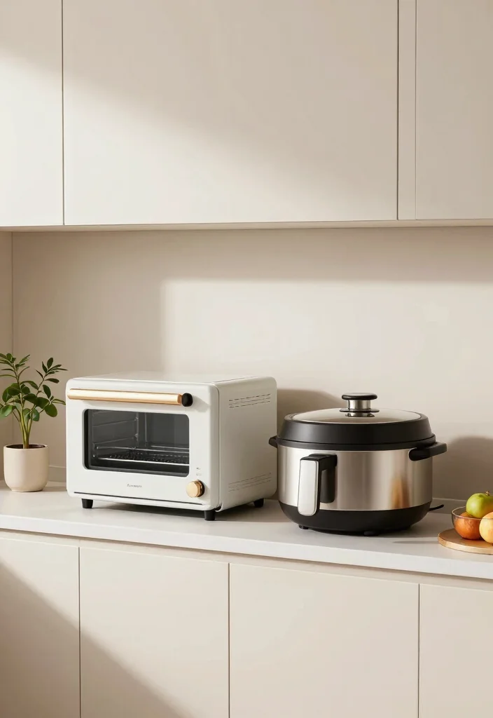 25 Small Galley Kitchen Ideas That Maximize Function 9. Multi Functional Appliances 0