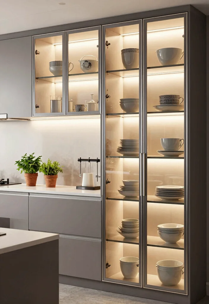 25+ Small Kitchen Ideas to Maximize Space and Style 28 25 Small Kitchen Ideas to Maximize Space and Style 8. Glass Cabinet Doors 0