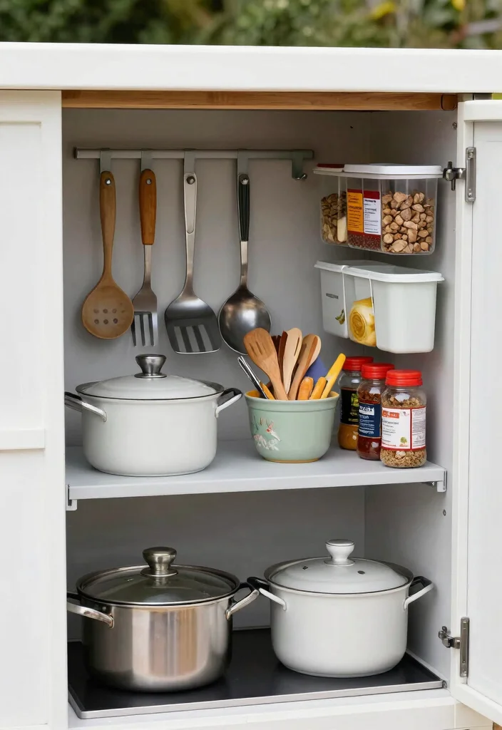 25 Small Outdoor Kitchen Ideas for Compact Spaces 19. Efficient Storage Solutions 0