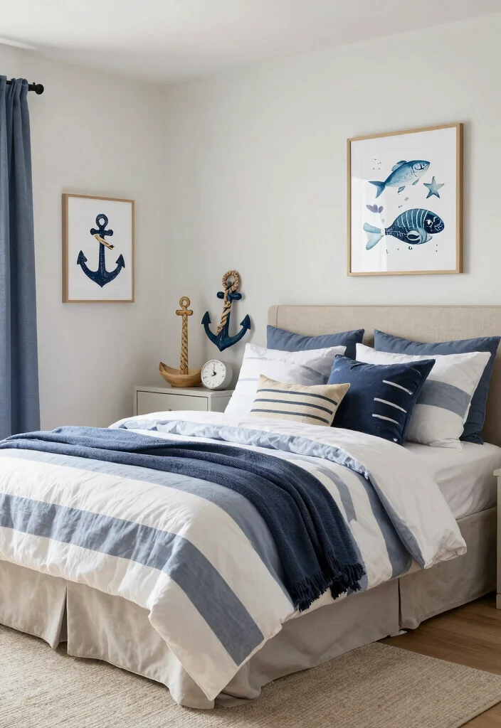 25 Teenage Boys Bedroom Ideas That Are Modern and Cool 11. Classic Nautical 0