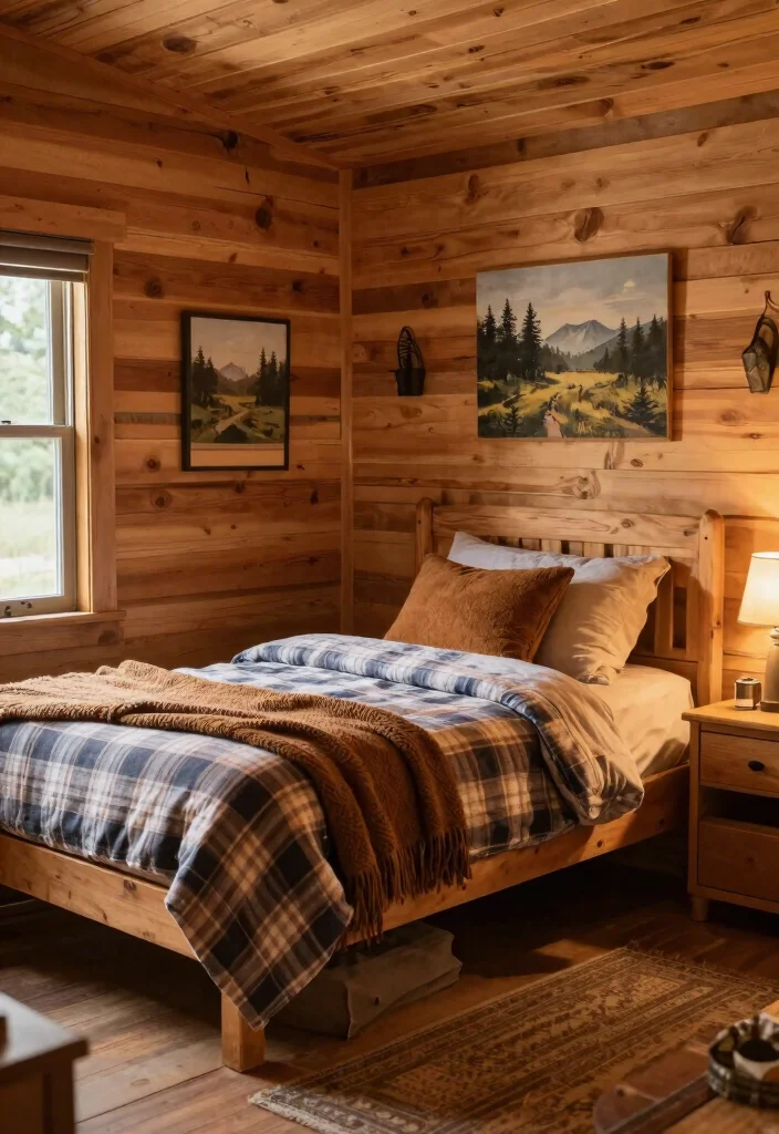 25 Teenage Boys Bedroom Ideas That Are Modern and Cool 13. The Cozy Cabin 0