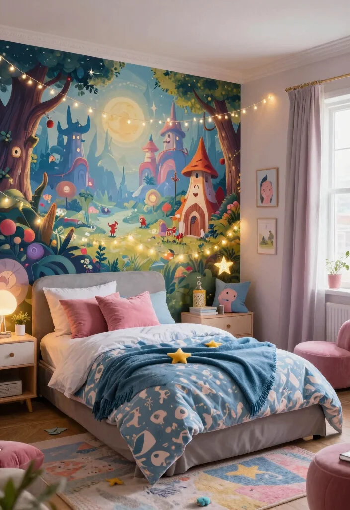25 Teenage Boys Bedroom Ideas That Are Modern and Cool 15. Whimsical Fantasy 0