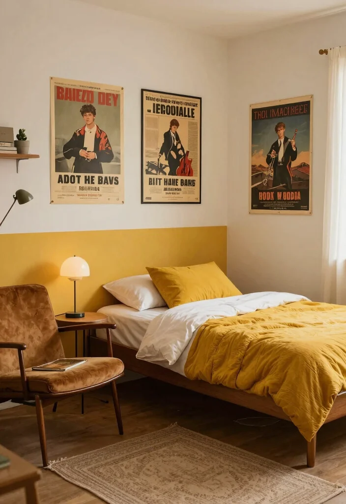 25 Teenage Boys Bedroom Ideas That Are Modern and Cool 8. Vintage Chic 0
