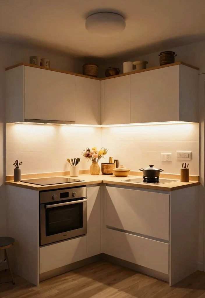 25+ Tiny House Kitchen Ideas That Maximize Every Corner 58 25 Tiny House Kitchen Ideas That Maximize Every Corner 18. Under Cabinet Lighting 0