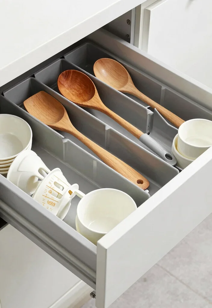 25+ Tiny House Kitchen Ideas That Maximize Every Corner 5 25 Tiny House Kitchen Ideas That Maximize Every Corner 5. Drawer Dividers for Organized Cooking Utensils 0