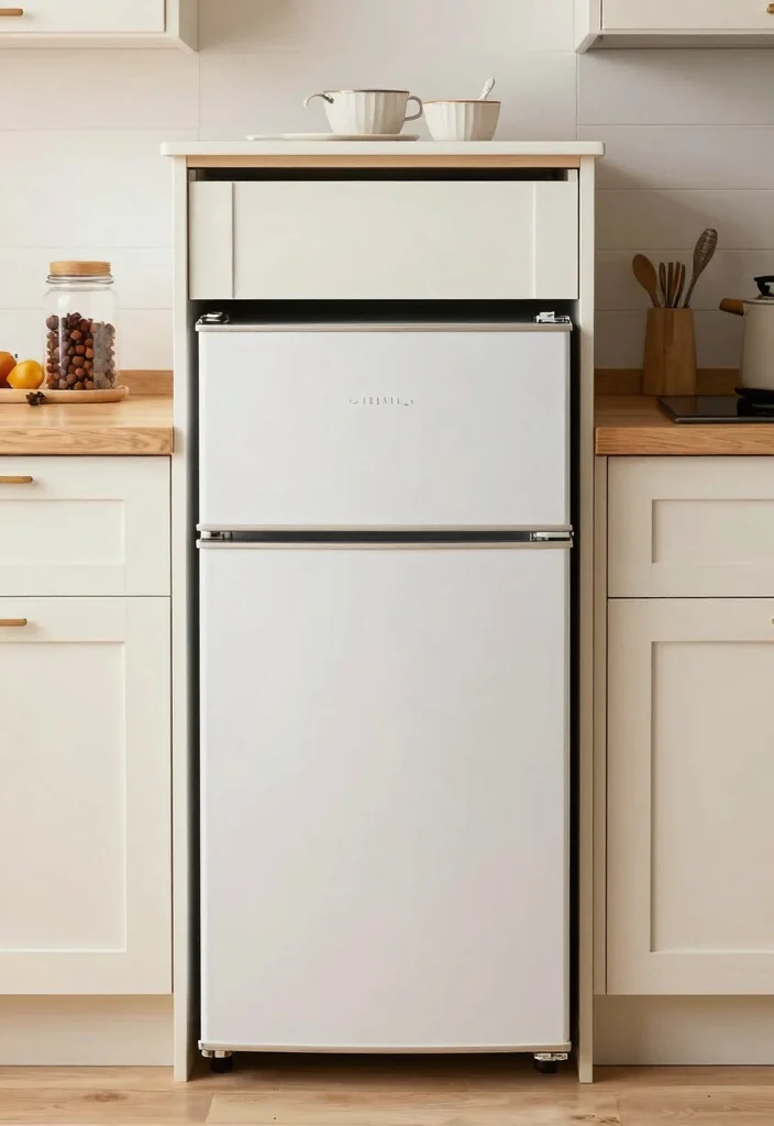 25+ Tiny House Kitchen Ideas That Maximize Every Corner 19 25 Tiny House Kitchen Ideas That Maximize Every Corner 9. Compact Drawer Refrigerators 0