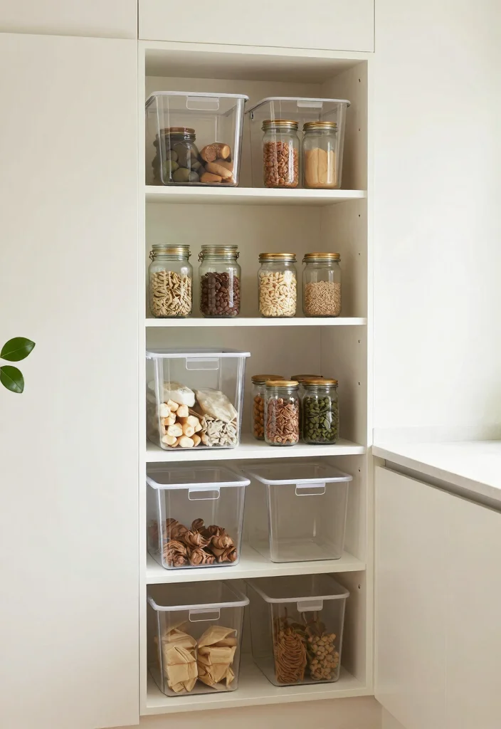 25 Very Small Kitchen Layout Ideas That Actually Work 15. Small Pantry Solutions 0