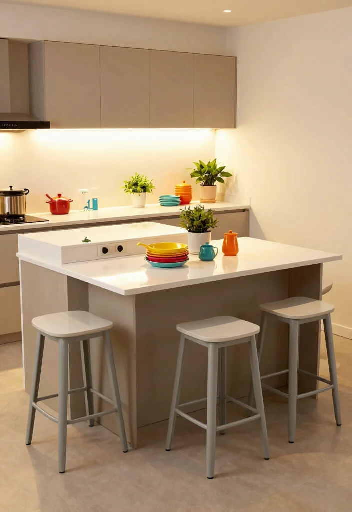 25 Very Small Kitchen Layout Ideas That Actually Work 2. Multi Functional Furniture 0