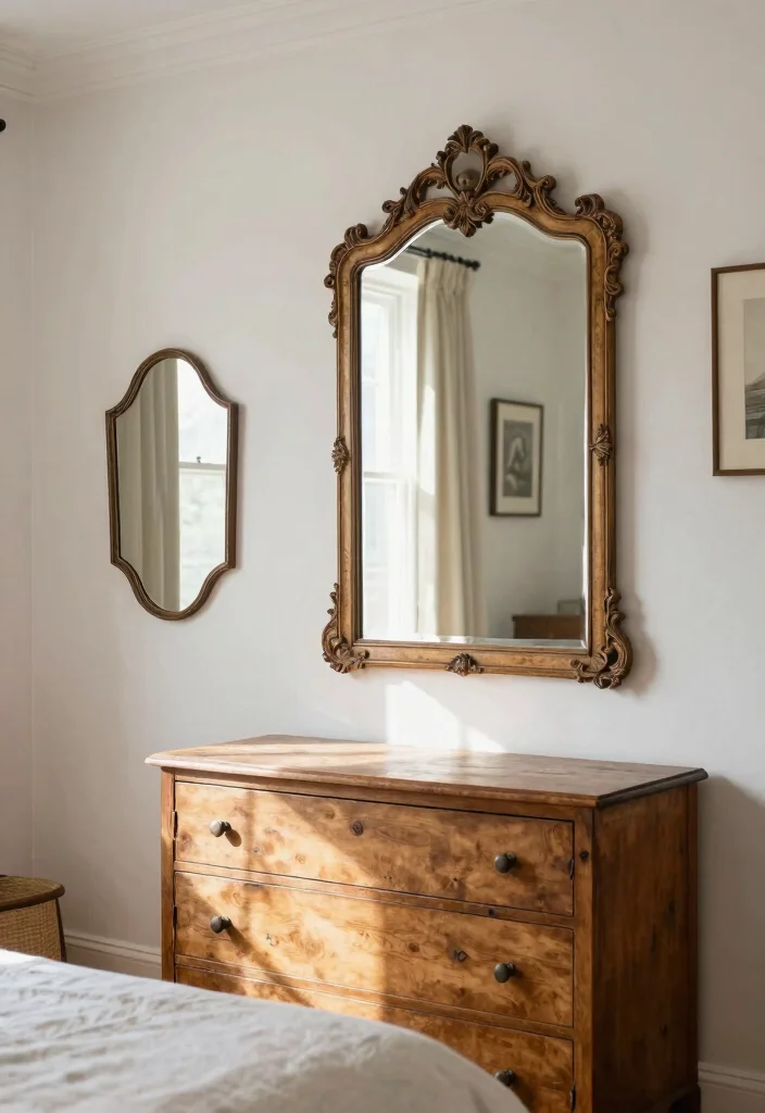 25+ Vintage Bedroom Ideas That Bring Retro Charm 63 25 Vintage Bedroom Ideas That Bring Retro Charm 23. Vintage Inspired Wall Mirrors 0