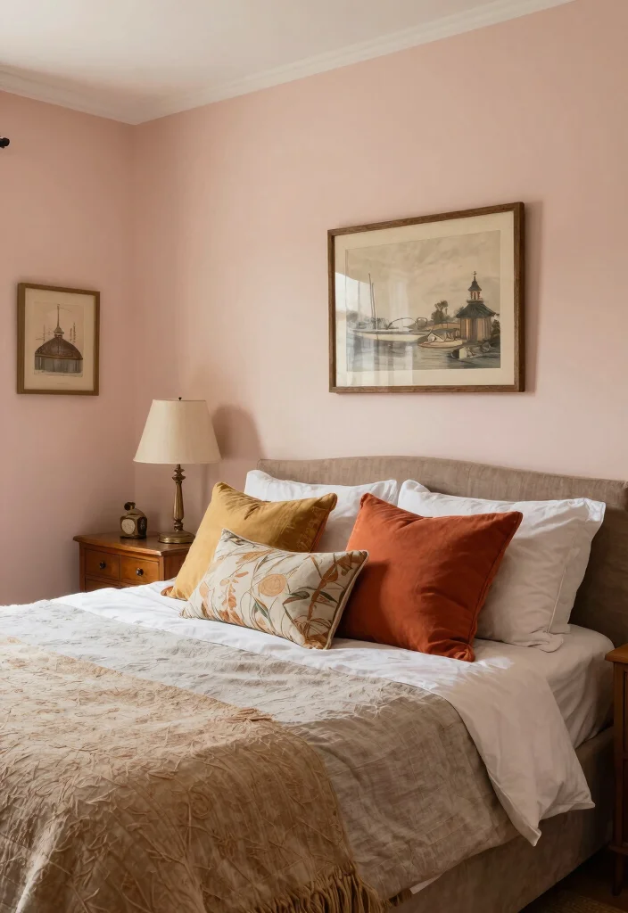 25+ Vintage Bedroom Ideas That Bring Retro Charm 74 25 Vintage Bedroom Ideas That Bring Retro Charm 24. Incorporate Vintage Colors 0