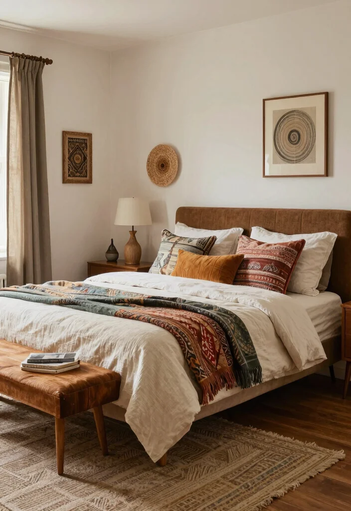 25+ Vintage Bedroom Ideas That Bring Retro Charm 75 25 Vintage Bedroom Ideas That Bring Retro Charm 25. Mix and Match Styles 0