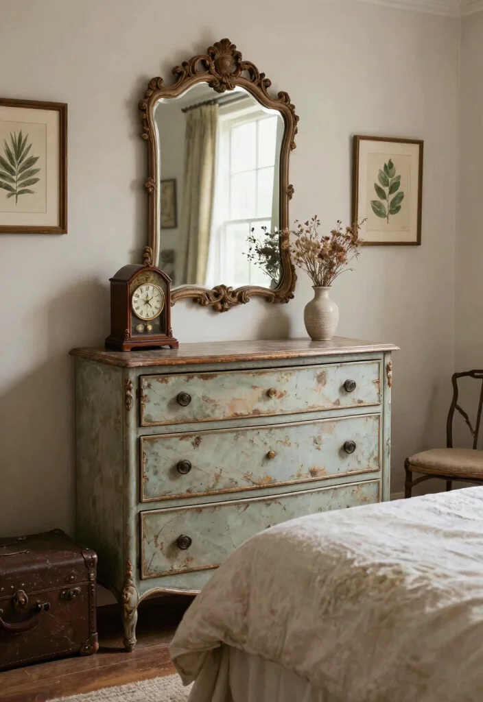 25+ Vintage Bedroom Ideas That Bring Retro Charm 3 25 Vintage Bedroom Ideas That Bring Retro Charm 3. Antique Accessories 0