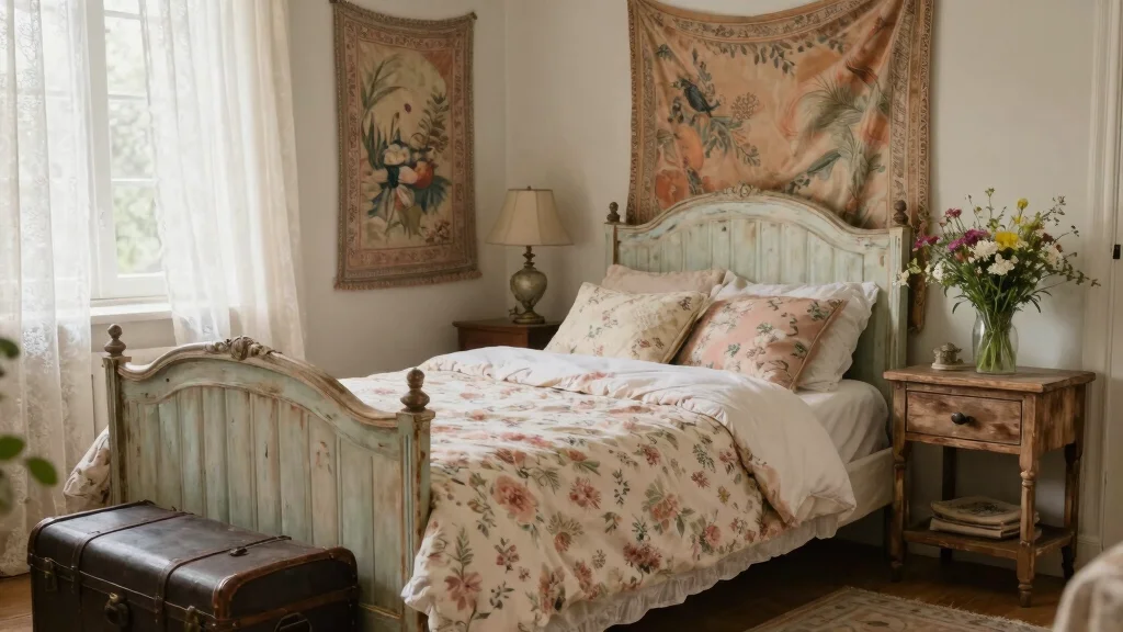 25+ Vintage Bedroom Ideas That Bring Retro Charm