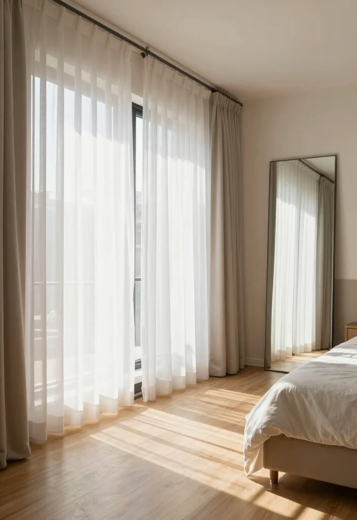 25 White Bedroom Ideas That Feel Clean and Serene 5. Natural Light Emphasis 0