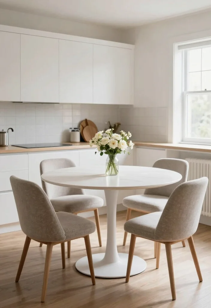 25+ White Kitchen Ideas That Feel Fresh and Modern 60 25 White Kitchen Ideas That Feel Fresh and Modern 20. Elegant Dining Nooks 0