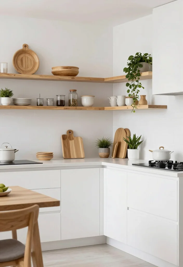 25+ White Kitchen Ideas That Feel Fresh and Modern 61 25 White Kitchen Ideas That Feel Fresh and Modern 21. Eco Friendly Decor Elements 0