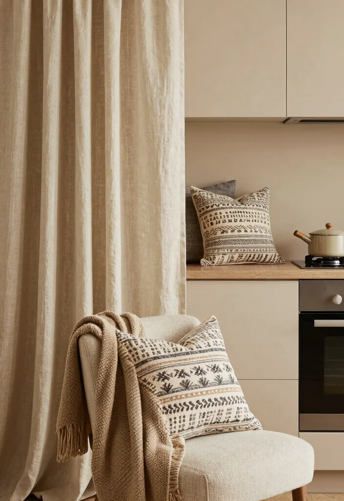 30 Beige Kitchen Ideas for a Soft and Elegant Look 79 30 Beige Kitchen Ideas for a Soft and Elegant Look 29. Textile Accents 0