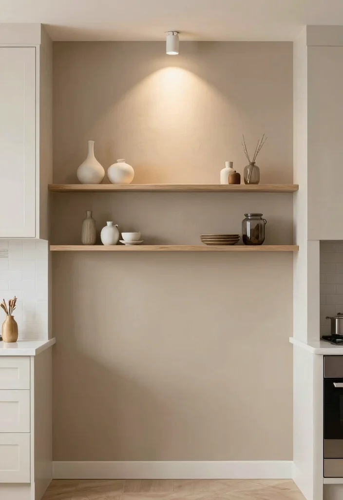 30 Beige Kitchen Ideas for a Soft and Elegant Look 24 30 Beige Kitchen Ideas for a Soft and Elegant Look 4. Neutral Accent Walls 0