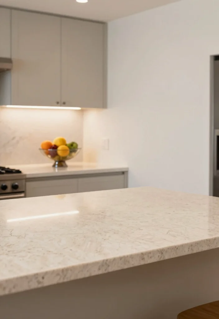 30 Beige Kitchen Ideas for a Soft and Elegant Look 38 30 Beige Kitchen Ideas for a Soft and Elegant Look 8. Soft Beige Countertops 0