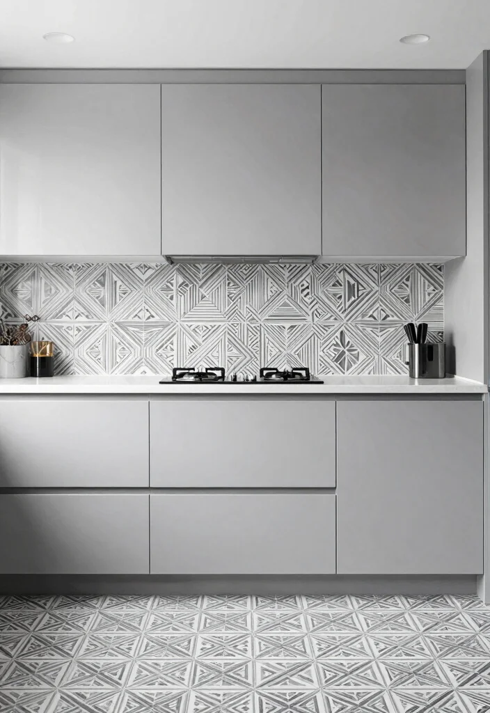 30 Black and White Kitchen Ideas for a Classic Contrast 37 30 Black and White Kitchen Ideas for a Classic Contrast 17. Geometric Patterns 0