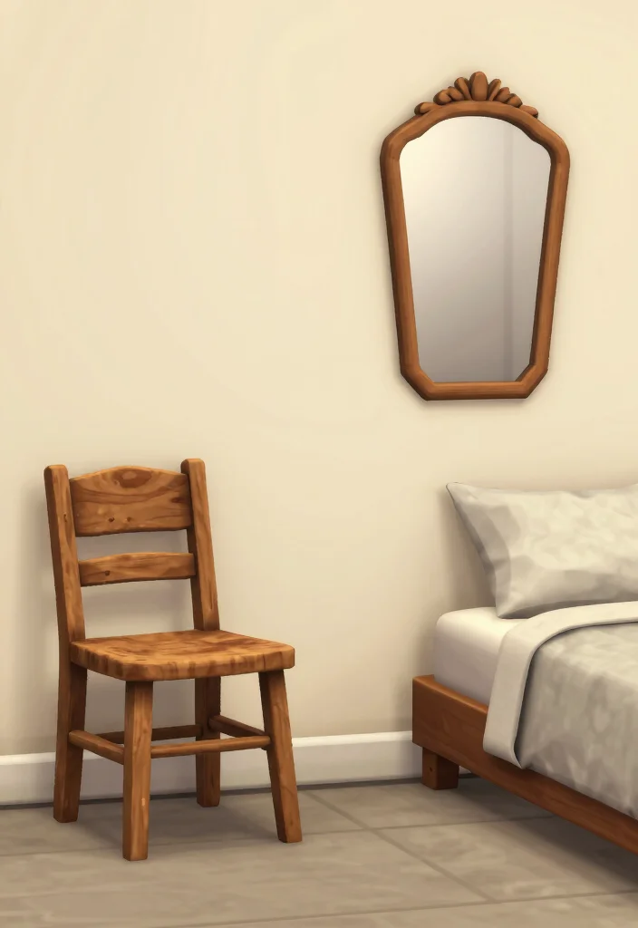 30 Bloxburg Bedroom Ideas for Minimalist Builds 16. A Touch of Vintage 0