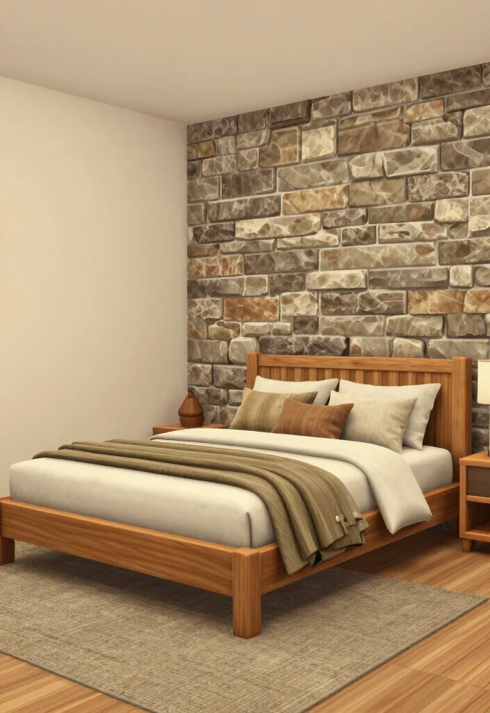 30 Bloxburg Bedroom Ideas for Minimalist Builds 19. Natural Elements 0