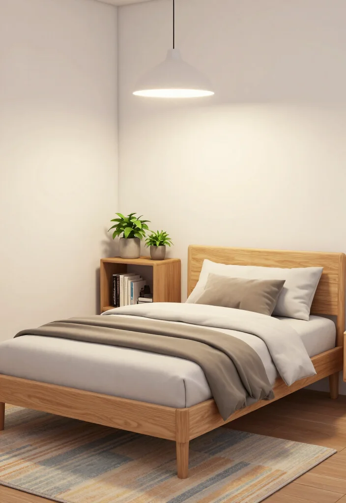 30 Bloxburg Bedroom Ideas for Minimalist Builds 2. Sleek Scandinavian Design 0