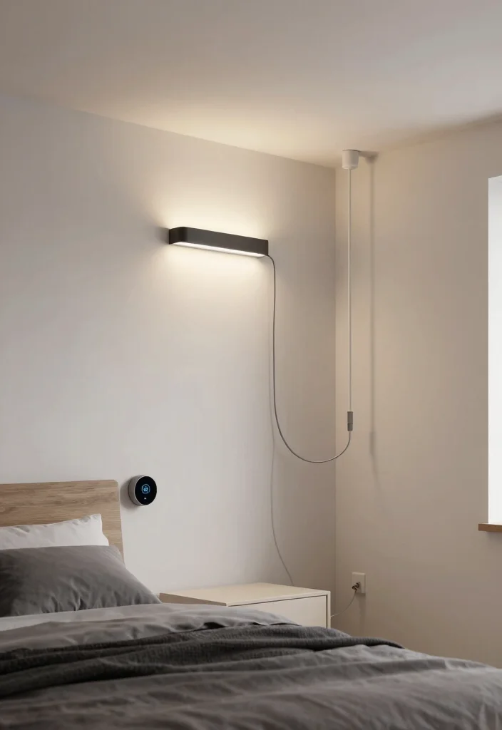 30 Bloxburg Bedroom Ideas for Minimalist Builds 28. Smart Technology Integration 0