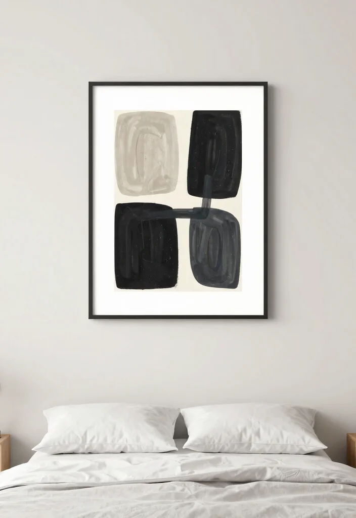 30 Bloxburg Bedroom Ideas for Minimalist Builds 8. Artistic Minimalism 0